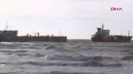 Azərbaycan və Türkiyə gəmiləri toqquşdu
