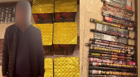 Pirotexniki vasitələr satan şəxs TUTULDU &ndash; VİDEO