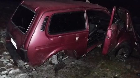 Oğuzda AĞIR QƏZA &ndash; Yaralanan var &ndash; FOTO