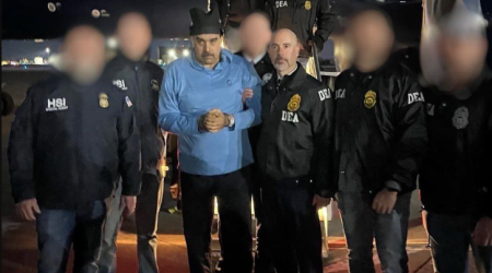 Maduro və həyat yoldaşı Nyu-York həbsxanasına aparıldı - FOTO-VİDEO