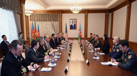 Azərbaycanla ABŞ arasında müdafiə məsələləri müzakirə edildi