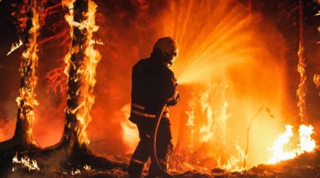 Cəbrayıl və Füzulidə güclü yanğınlar davam edir &ndash; VİDEO