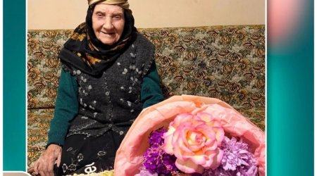 Gilə Novruzovanın 100 yaşı oldu - FOTO