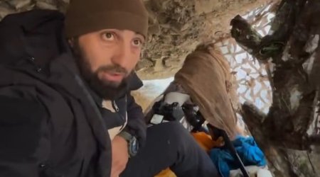 Azərbaycanlı fotoqraf buna görə 3 gün mağarada qaldı - VİDEO
