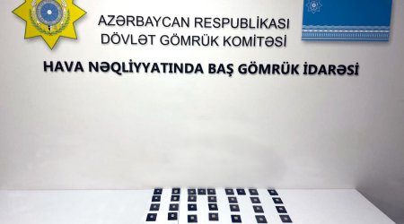 Dubaydan Bakıya qanunsuz qızıl külçələr gətirmək istədilər – FOTO