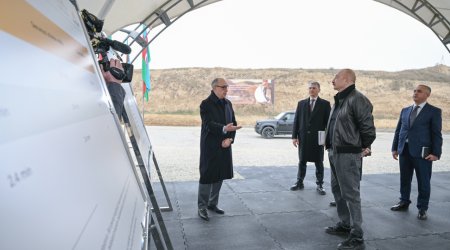 İlham Əliyev &ldquo;Dəmirli&rdquo; Filiz Emalı Kompleksində &ndash; FOTO