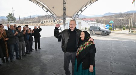 Ağdərə sakini Prezidenti qonaq çağırdı - SƏMİMİ DİALOQ