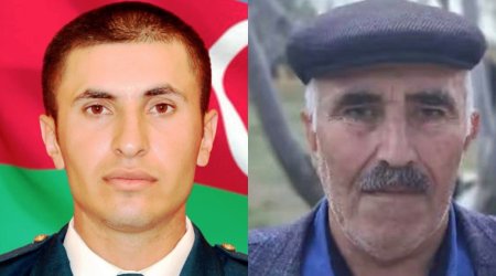 Şəhid zabitin atası vəfat etdi