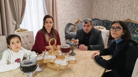 Aşağı Oratağda bir ailənin qürur dolu qayıdışı: “İlk qonağımız Prezident oldu” – FOTO