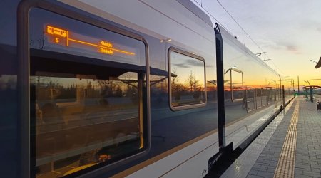 Bakıdan Qəbələyə və əks istiqamətə dəmir yolu ilə səfər etmək mümkün olub