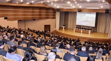 Ağdaşda 2025-ci ilin sosial-iqtisadi inkişafının yekunlarına həsr olunmuş hesabat yığıncağı keçirilib &ndash; FOTO