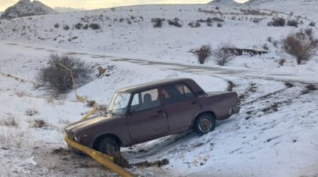 Culfada avtomobil qaz xəttinə çırpıldı, 5 kənd qazsız qaldı - FOTO