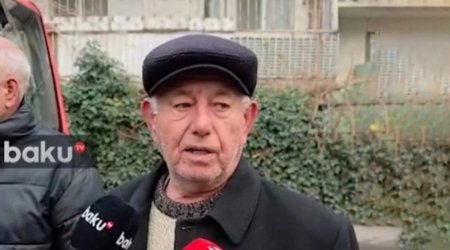 "Ev cəhənnəmə yansın, yoldaşımla nəvəmi son anda çıxarıblar" - FOTO/VİDEO