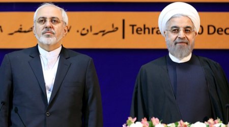 Həsən Ruhani və Cavad Zərif SAXLANILDI &ndash; VİDEO