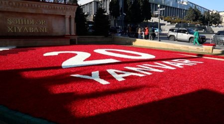 Şəhidlər xiyabanı 20 Yanvar gününə belə hazırlanır &ndash; VİDEOREPORTAJ 