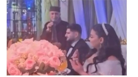 Alim Qasımov nəvəsinin toyunda rep dedi &mdash; VİDEO