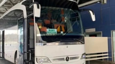 Naxçıvan‑Bakı avtobus reysində YÜK PROBLEMLƏRİ - Niyə salona yığılır? &ndash; VİDEO