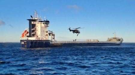 Rusiyadan qara metallar daşıyan gəmi İtaliyada SAXLANILDI - VİDEO