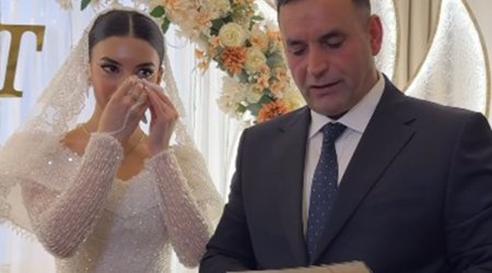 Yazdığı vəsiyyətnaməni qızının toyunda oxudu - VİDEO