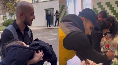 Bakıda üç yaşlı uşağın həyatı belə xilas edildi &ndash; ANBAAN VİDEO