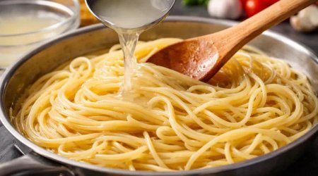 Makaronun yapışmaması üçün kərə və ya bitki yağı yerinə nə əlavə etmək olar?