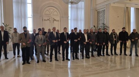 Sumqayıtda XTQ veteranları ilə görüş keçirildi