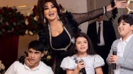 Nazpəri mərhum oğlunun övladını belə təbrik etdi - VİDEO