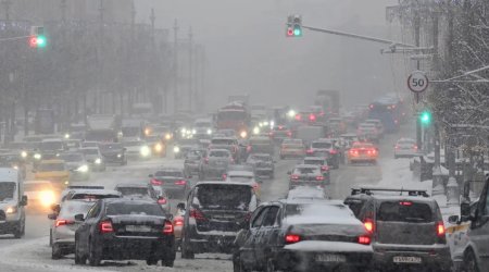 Moskvada 9 ballıq tıxac: Taksi qiymətləri 3,5 dəfə artdı - SƏBƏB