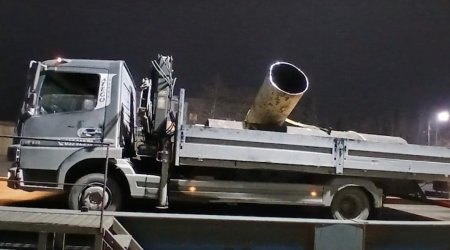 Bakıda istixanadan 50 minlik oğurluq: Evakuator çağıraraq... &ndash; VİDEO