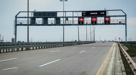 Zığ dairəsi-Hava Limanı yolunda sürət həddi bərpa edildi