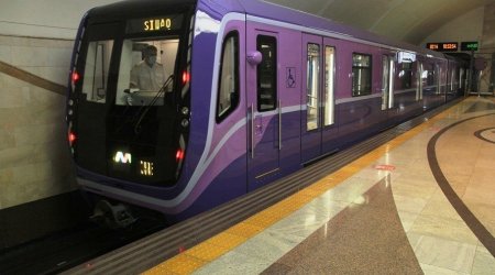 Bakı metrosunda qatarların qrafik üzrə hərəkəti bərpa olundu - YENİLƏNİB