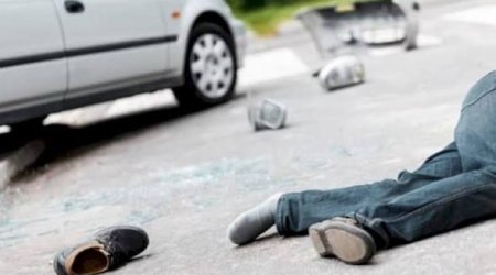 Qaxda maşın 78 yaşlı kişini vuraraq öldürdü