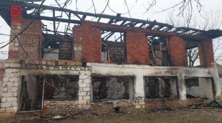 Lənkəranda 45 yaşlı kişi öz evində YANDI - FOTO