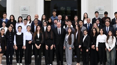 İlham Əliyev: "Biz gənc nəslimizlə haqlı olaraq fəxr edə bilərik" &ndash; FOTO