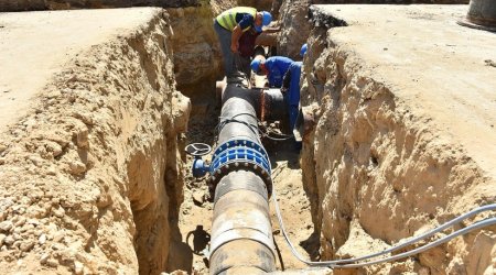 Gəncədə kanalizasiya xəttinin təmiri zamanı PARTLAYIŞ: Xəsarət alanlar var - VİDEO