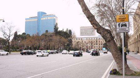 Bakının bu küçələrində yeni minib-düşmə yerləri yaradıldı &ndash; FOTO