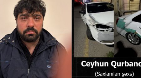 Narkotikin təsiri altında avtomobil idarə edən sürücü həbs olundu - VİDEO