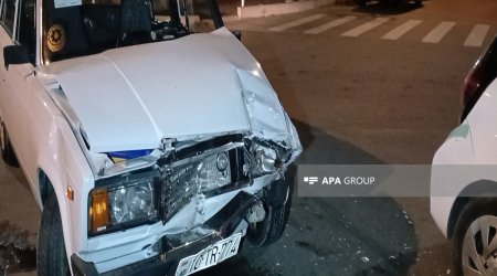 Gəncədə qəza olub, xəsarət alanlar var - FOTO