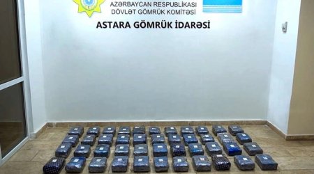Gömrükdə ƏMƏLİYYAT: İrandan Rusiyaya &ldquo;göyərti&rdquo; aparan yük maşınında narkotik aşkarlandı &ndash; FOTO