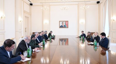 İlham Əliyev iranlı naziri qəbul etdi &ndash; FOTO/VİDEO