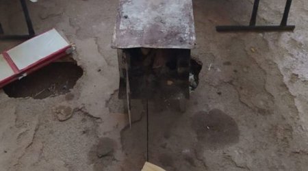 Yanan sobanın üstünə düşən 84 yaşlı kişi öldü