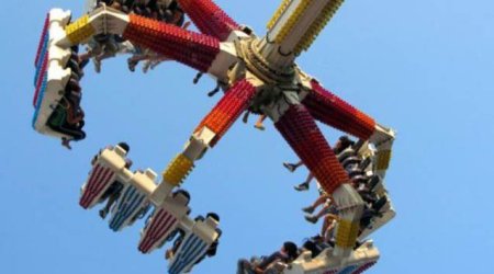 İnsanlarla dolu attraksion uçdu, ölən və yaralılar var - ANBAAN VİDEO