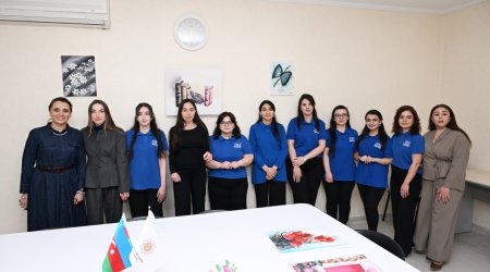Leyla Əliyeva və Alena Əliyeva Gəncə Autizm Mərkəzində - FOTO