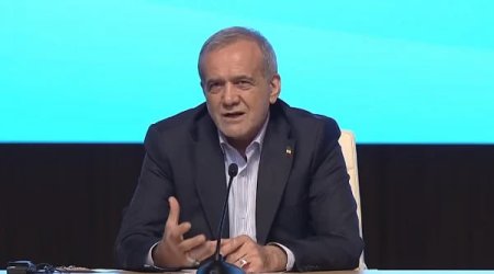 İran dövlət televiziyası Pezeşkianın çıxışını kəsdi - Video