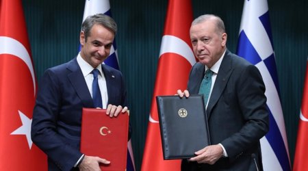 Türkiyə və Yunanıstan əməkdaşlıqla bağlı 7 sənəd İMZALADI - FOTO