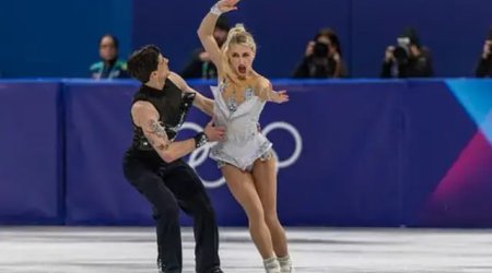 Buz meydançasında həyəcanlı anlar&ndash; VİDEO