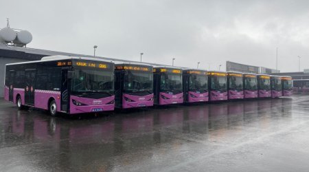 Bu marşrut xətti üzrə avtobuslar yeniləndi – FOTO
