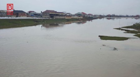 Cəilabadda sel təhlükəsi – FOTO