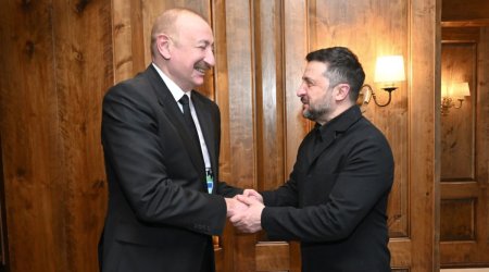 Zelenski dövlətimizin başçısına TƏŞƏKKÜR ETDİ