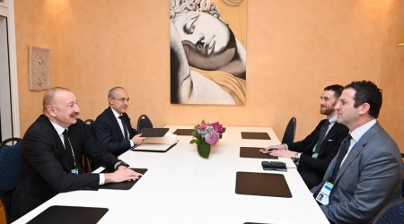 Prezident Münxendə &ldquo;The Goldman Sachs Group Inc.&rdquo; şirkətinin rəsmisi ilə görüşüb